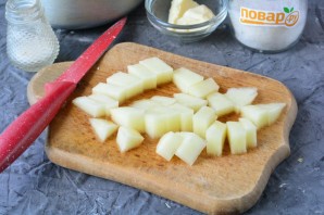 Овсяная каша с дыней