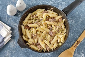 Паста с цукини и тунцом