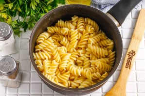 Паста с окунем