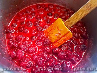 Песочный пирог с вишней Песочный пирог с вишней