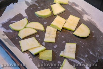 Пицца из готового теста с курицей и кабачками Пицца из готового теста с курицей и кабачками