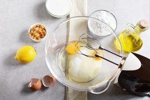 Пирог с лимонной цедрой