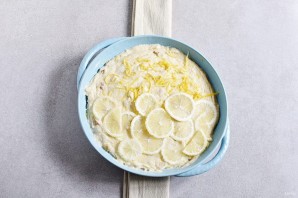 Пирог с лимонной цедрой