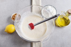 Пирог с лимонной цедрой