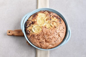 Пирог с лимонной цедрой