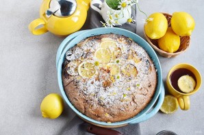 Пирог с лимонной цедрой