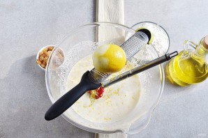 Пирог с лимонной цедрой