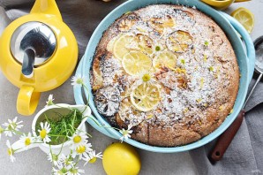 Пирог с лимонной цедрой