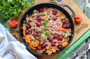 Плов с вишней