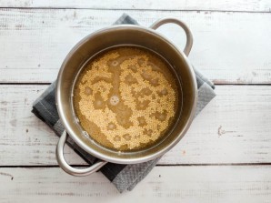 Пшенная каша с малиной Пшенная каша с малиной