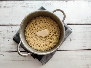 Пшенная каша с малиной Пшенная каша с малиной