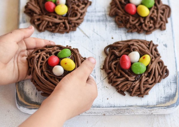 Рецепт печенья «Гнёзда» Рецепт печенья «Гнёзда»