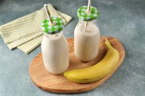 Смузи с овсянкой и ряженкой