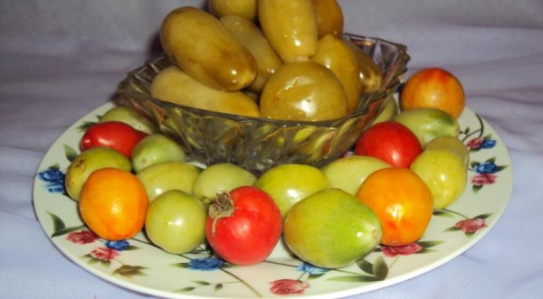 Солёные зелёные помидоры с горчицей, пошаговый рецепт с фото