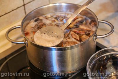 Суп из подосиновиков 