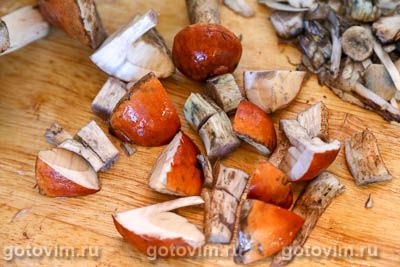 Суп из подосиновиков 