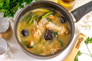 Суп "Кок-а-лики"