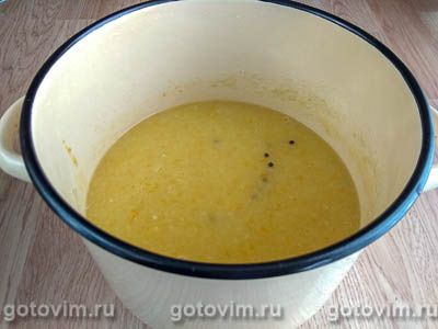 Суп-пюре с потрошками на курином бульоне Суп-пюре с потрошками на курином бульоне