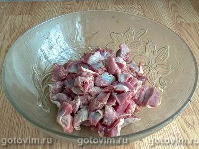 Суп-пюре с потрошками на курином бульоне Суп-пюре с потрошками на курином бульоне