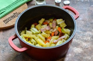 Суп с булгуром и кабачком Суп с булгуром и кабачком