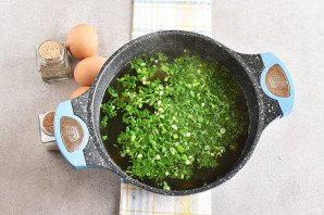 Суп с крапивой