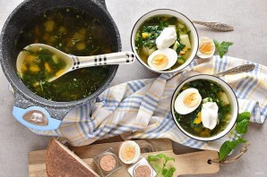 Суп с крапивой