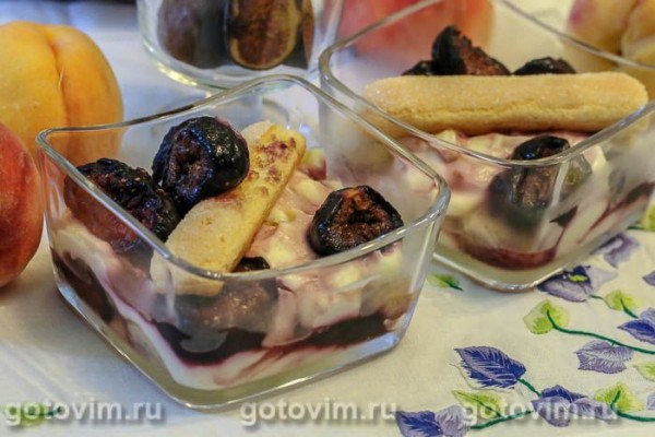 Тирамису с медовым инжиром Тирамису с медовым инжиром