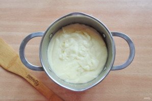 Торт из заварных пирожных