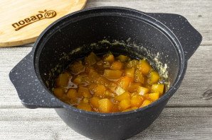 Варенье из замороженной тыквы