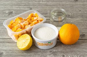 Варенье из замороженной тыквы