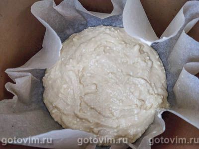 Заливной творожный пирог с бананами Заливной творожный пирог с бананами