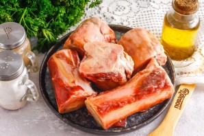 Запеченные мозговые косточки