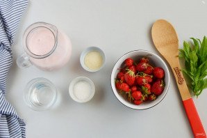 Желе из йогурта