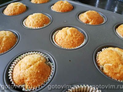 Ананасово-кокосовые капкейки