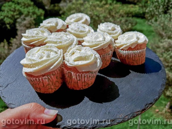 Ананасово-кокосовые капкейки