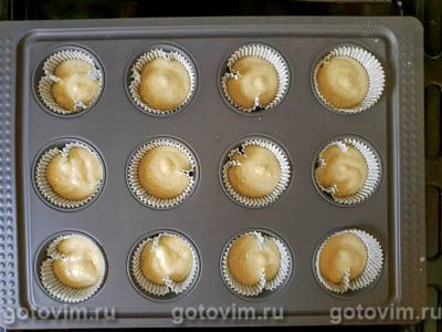 Ананасово-кокосовые капкейки