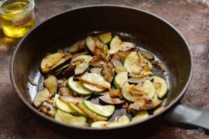 Армянская закуска из баклажанов и кабачков