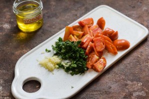 Армянская закуска из баклажанов и кабачков