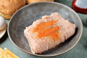 Бургер "Зубастый монстр"