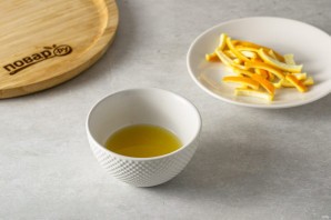 Чай с розмарином и апельсином