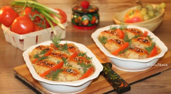 Ежики с рисом в сливочном соусе, пошаговый рецепт с фото Ежики с рисом в сливочном соусе, пошаговый рецепт с фото