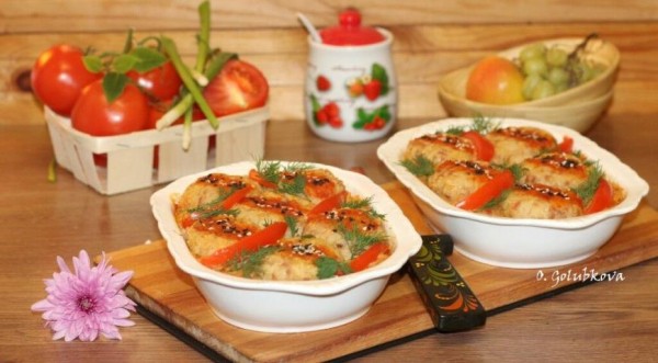 Ежики с рисом в сливочном соусе, пошаговый рецепт с фото Ежики с рисом в сливочном соусе, пошаговый рецепт с фото