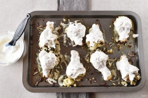 Фаршированные ножки курицы