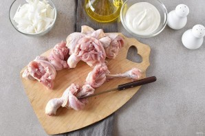 Фаршированные ножки курицы