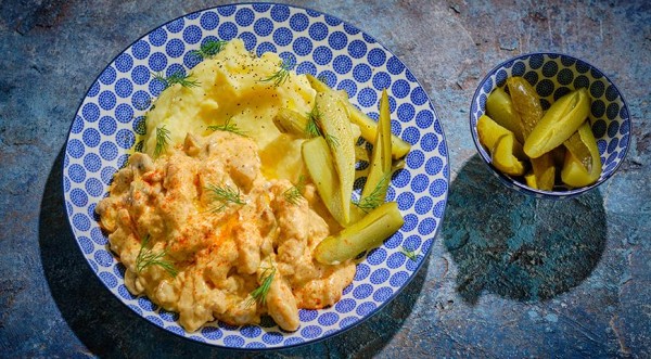 Фишстроганов, пошаговый рецепт с фото Фишстроганов, пошаговый рецепт с фото