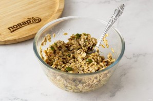 Гранола с клубникой Гранола с клубникой