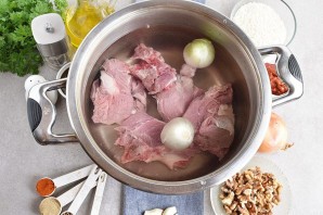 Харчо из говядины с ткемали