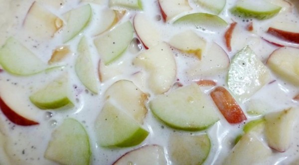 Яблочный пирог со сливочной заливкой, пошаговый рецепт с фото Яблочный пирог со сливочной заливкой, пошаговый рецепт с фото