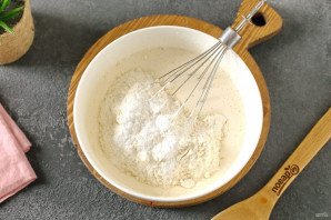 Йогуртовый кекс с черникой