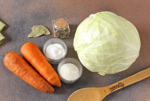 Капуста в трехлитровой банке на зиму